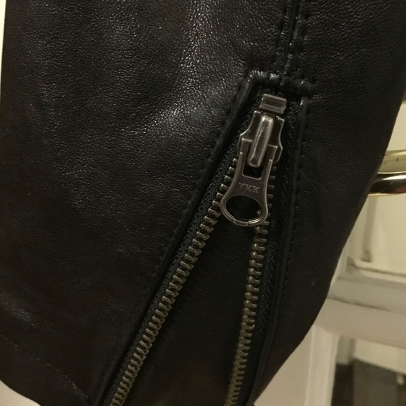 Nannette Lapore Women’s size 4. (XS/S) black moto jacket - Picture 7 of 11